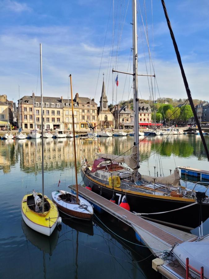 Parking privatif -La Maison Balancoire -Situé Centre historique -La Clef de Honfleur Esterno foto